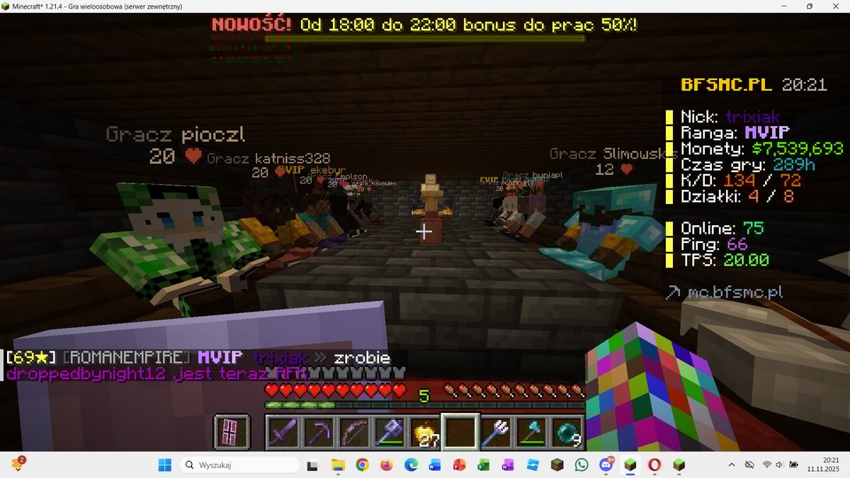 BFSMC.PL - Serwery 1.21.x