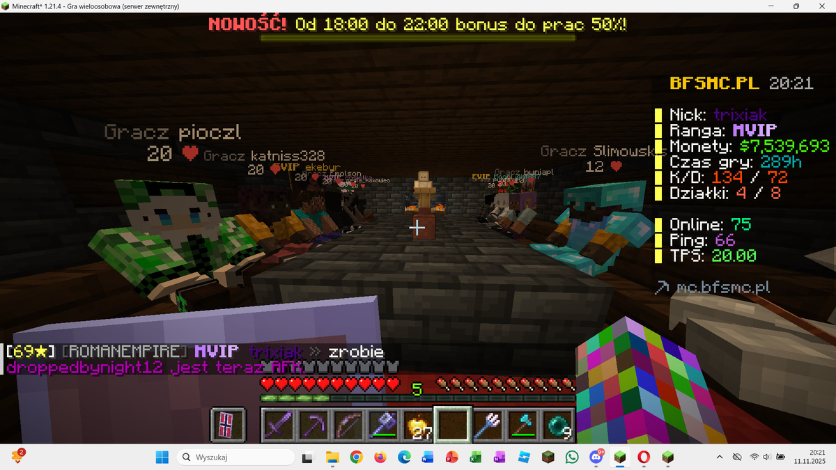 BFSMC.PL - Serwery 1.21.x